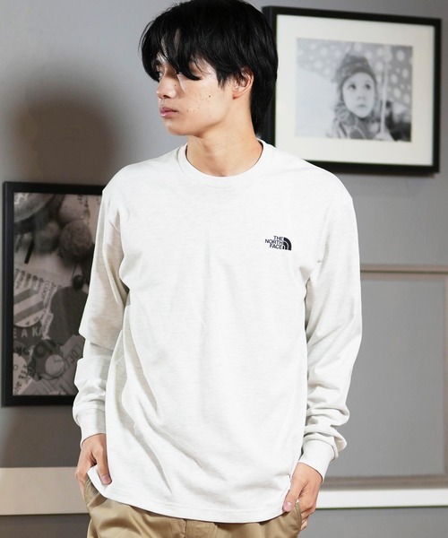 THE NORTH FACE ザ ノースフェイス ビッグロゴ ロングTシャツ 公式・セール】ロングスリーブ ES ビッグロゴティー（メンズ
