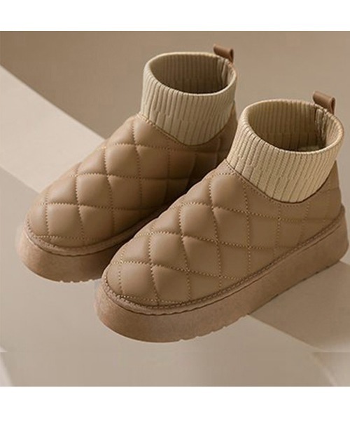 miniministore（ミニミニストア） ブーツ ムートンブーツ キルティング