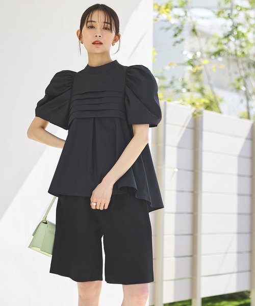 RUIRUE BOUTIQUE ブラウス シャツ 洗える ｜フロントタック