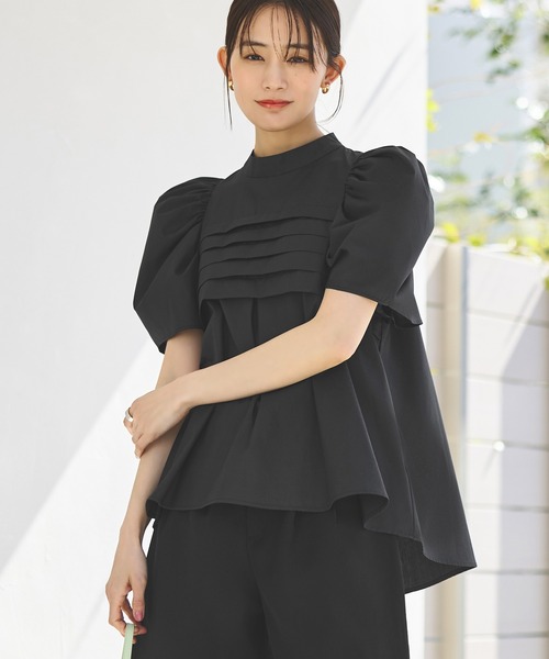 RUIRUE BOUTIQUE ブラウス シャツ 洗える ｜フロントタック