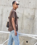 tシャツ テールカットTシャツ シワになりにく...の詳細画像2