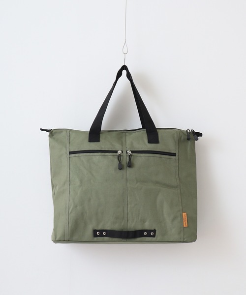 FUNALIVE トートバッグ ポケット付き 縦型＆横型トートバッグ