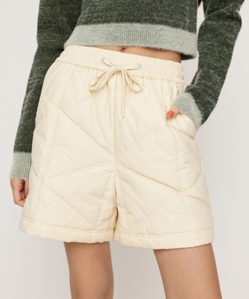 SLY スラックス パンツ QUILTING NYLON S/PT キルティング ナイロン