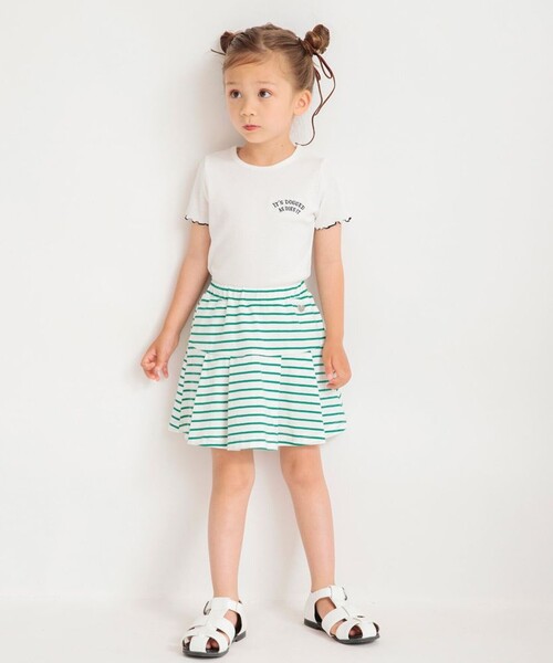 branshes（ブランシェス） スカート 「プチプラ」ボーダースカート