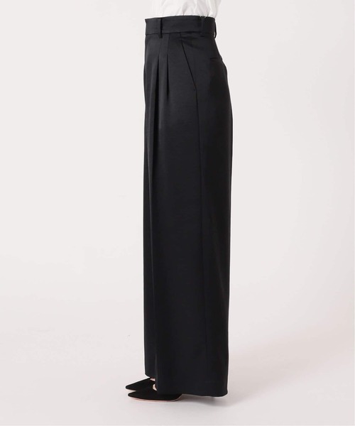 Deuxieme Classe パンツ Minimal Satin レディース : ZOZOTOWN