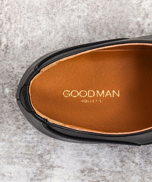 NOLLEY`S GOODMAN 黒 レザーシューズ ノーリーズ グッドマン NOLLEY'S goodman コインローファー