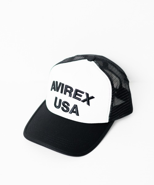 AVIREX（アヴィレックス） キャップ 帽子 「AVIREX」LOGO MESH CAP