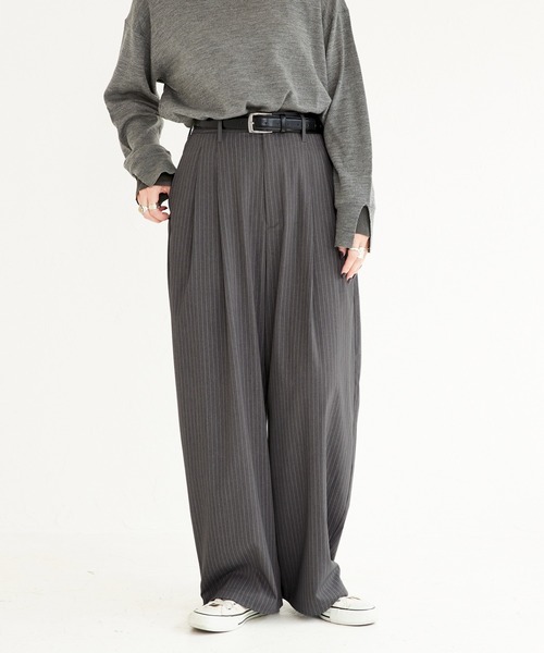 スラックス パンツ BRICK HOUSE by TOKYO SHIRT スラックス 4Dストレッチフィット