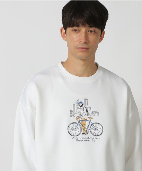 LAKOLE（ラコレ） トレーナー スウェット ヒゲダンボールシティプル