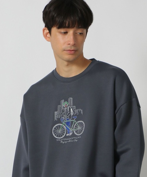 LAKOLE（ラコレ） トレーナー スウェット ヒゲダンボールシティプル