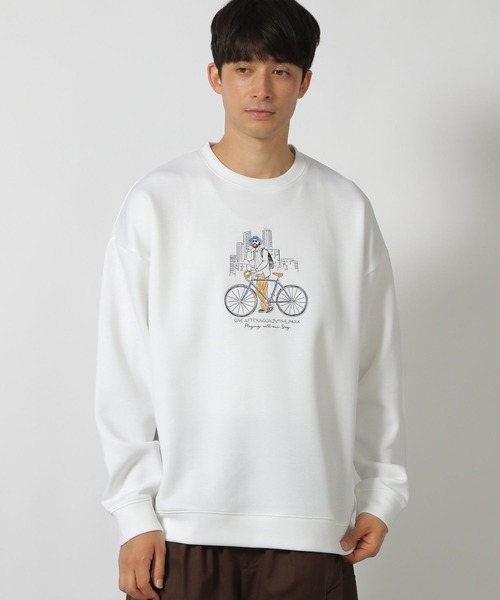 LAKOLE（ラコレ） トレーナー スウェット ヒゲダンボールシティプル