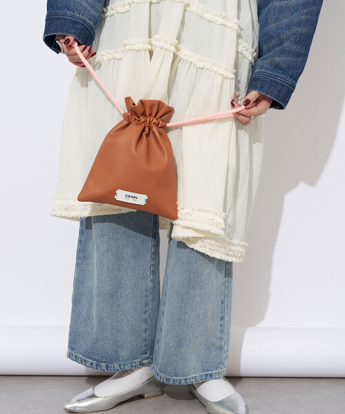 GRAIN ショルダーバッグ バッグ 「GRAIN/グレイン」バイカラー