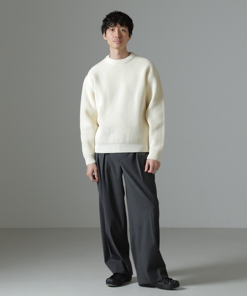 NANO universe（ナノ・ユニバース） セーター ニット スポンディッシュ