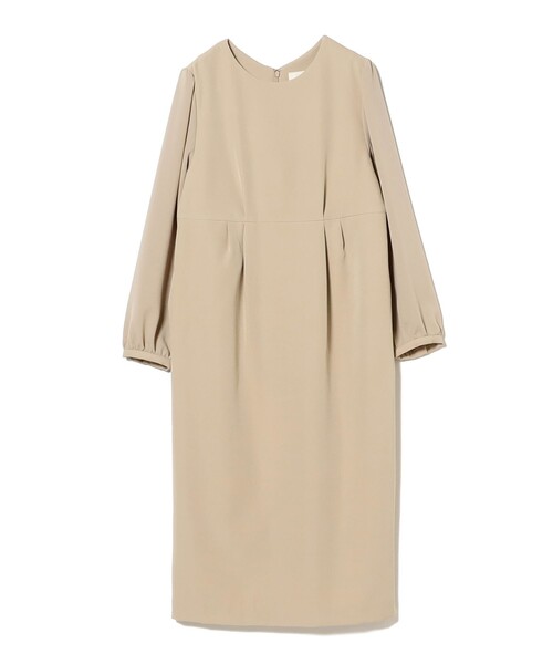 【予約販売品】 B：MING by BEAMS ワンピース 「フォーマル」ウエストタック ワンピース