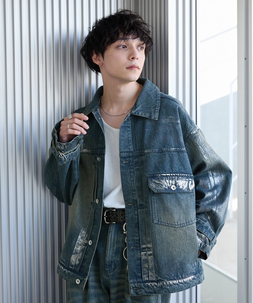 Spielio デニムジャケット gジャン 「Spielio」Vintage like