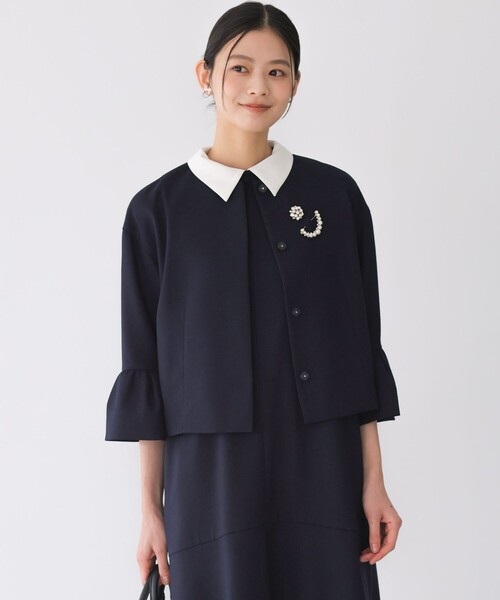 組曲（KUMIKYOKU） ブローチ 「2セット」パールビジュー ブローチ