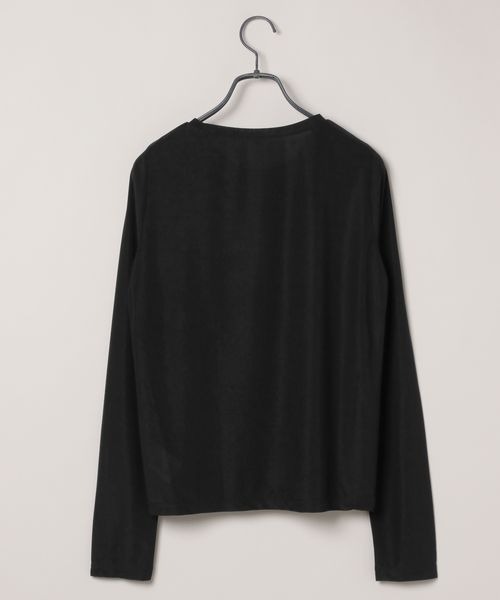 テリー出品 1箱 4/18まで JEANASIS tシャツ シャドーシアーLS TEE/323147 レディース