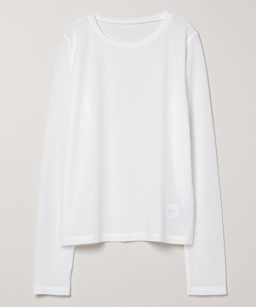 JEANASIS tシャツ シャドーシアーLS TEE/323147 レディース