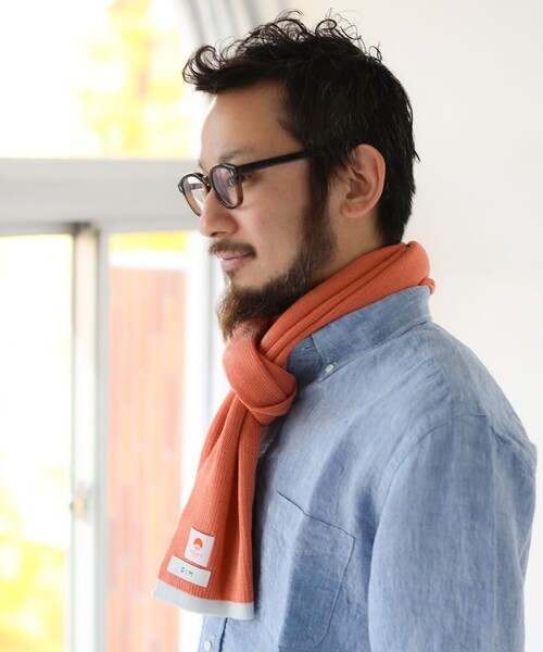 International Gallery BEAMS コットン　ストール BEAMS JAPAN ストール マフラー 「別注」GIM / シーアイランド