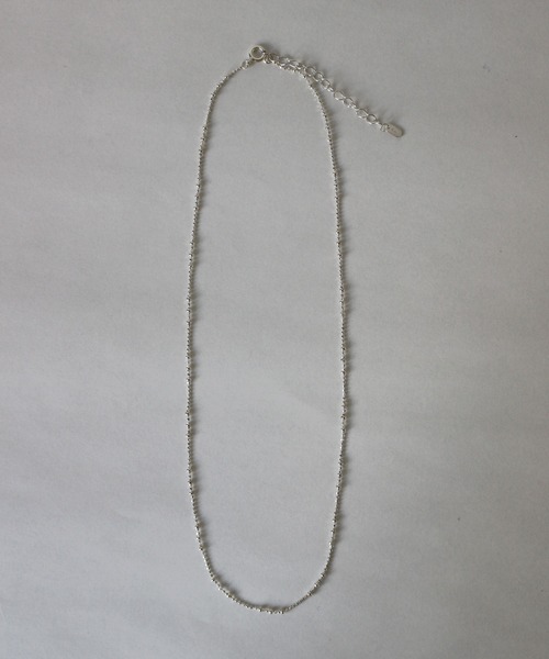whoseA（フーシー） ネックレス 「silver925」BallChainNecklace
