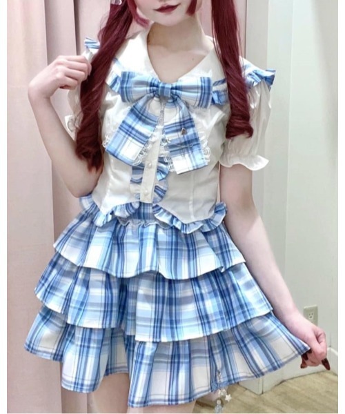 Ank Rouge（アンクルージュ） ブラウス シャツ 安全ピンセーラー