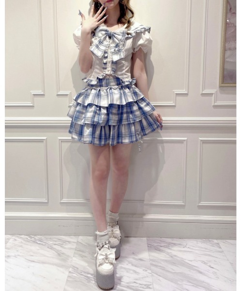 Ank Rouge（アンクルージュ） ブラウス シャツ 安全ピンセーラー