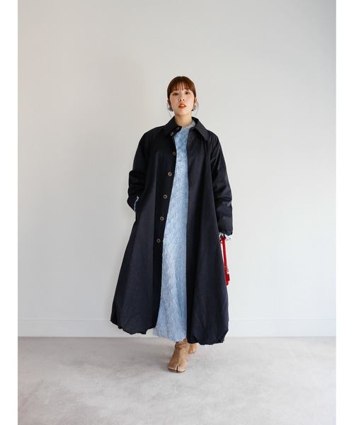 【Katrin TOKYO】バルーンステンカラーコート Katrin TOKYO ステンカラーコート コート balloon soutien collar coat