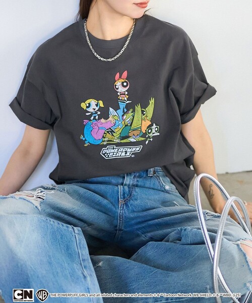 PUBLUX tシャツ PUBLUX/パブリュクス 「THE POWERPUFF GIRLS
