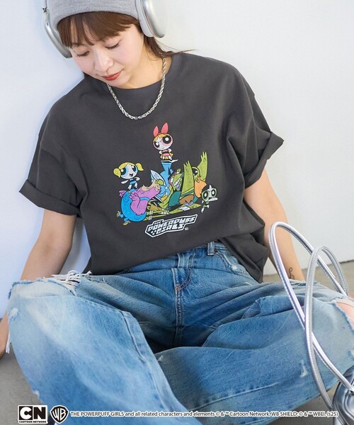 POWER PUFF GIRLS パワーパフガールズプリント Tシャツ XXL POWER PUFF GIRLS パワーパフガールズプリント Tシャツ XXL