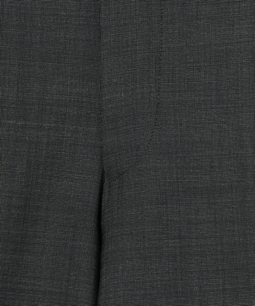 【UNITED ARROWS】美品 ノーカラーパンツ ストレッチ ウォッシャブル ウォッシャブル フラノ ツイル ワイド ユーティリティパンツ W2