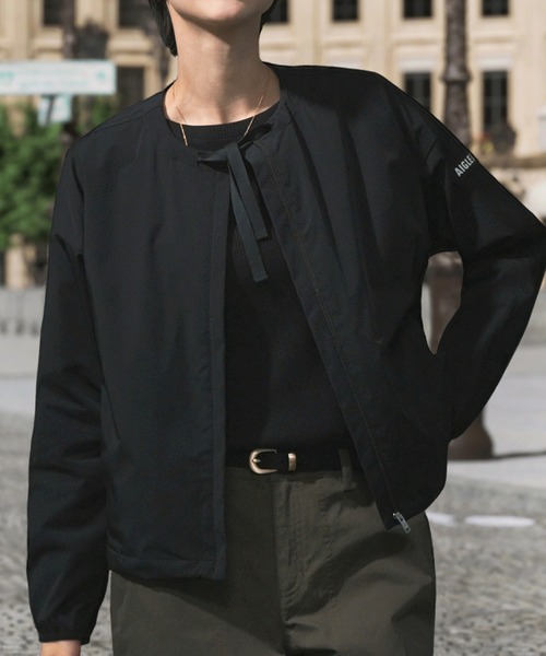 AIGLE(エーグル) ジャケット ノーカラージャケット UVカット 撥水 AIGLE(エーグル) ジャケット ノーカラージャケット UVカット 撥水