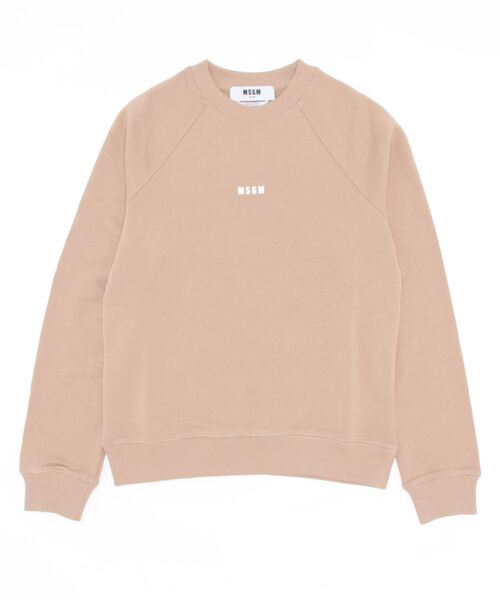 「MSGM」 スウェットカットソー L ベージュ レディース