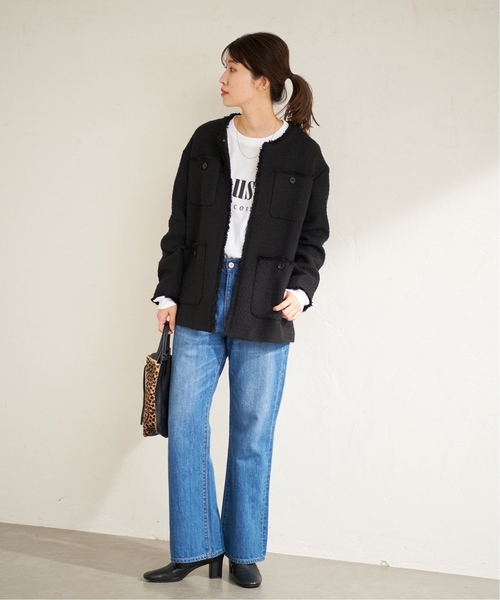 JOURNAL STANDARD（ジャーナルスタンダード） ツイードジャケット FREE