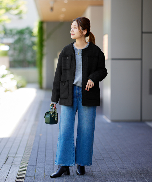 JOURNAL STANDARD（ジャーナルスタンダード） ツイードジャケット FREE