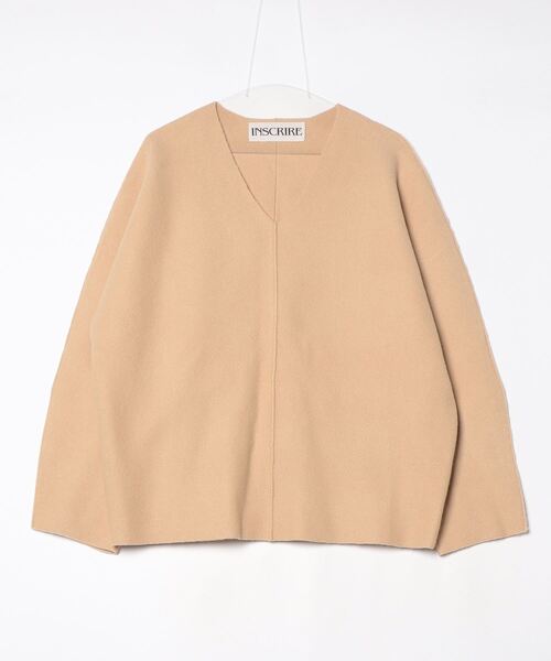 INSCRIRE（アンスクリア） 長袖ニット - ブラウン レディース