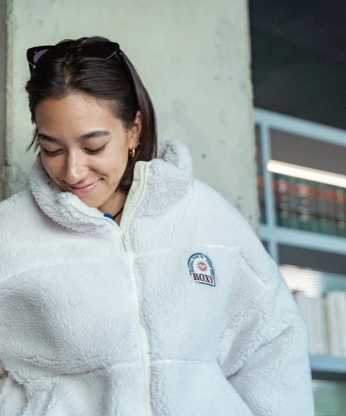 「ROXY」 ブルゾン MEDIUM ブラック レディース_画像5