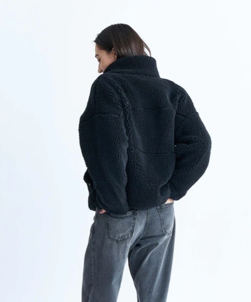 「ROXY」 ブルゾン MEDIUM ブラック レディース_画像8