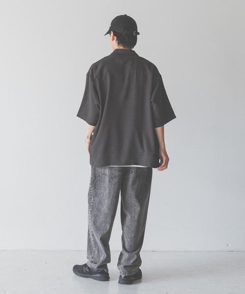 LOWRYS FARM（ローリーズファーム） シャツ 半袖 バスケットシャツ 