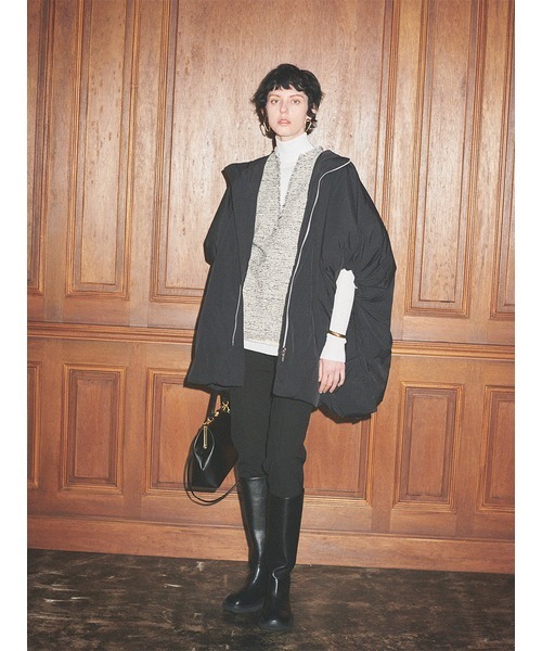 Mila Owen（ミラオーウェン） ポンチョ ONE SIZE ベージュ レディース