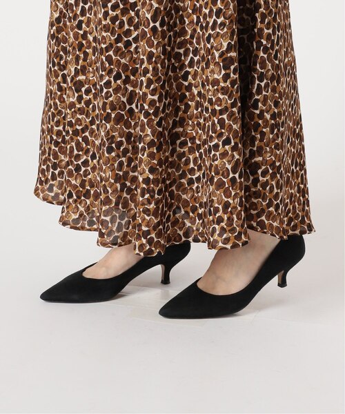 IENA LA BOUCLE ◆フレアスカート IENA LA BOUCLE 「IENA BOUCLE」 フレアスカート 36 ネイビー