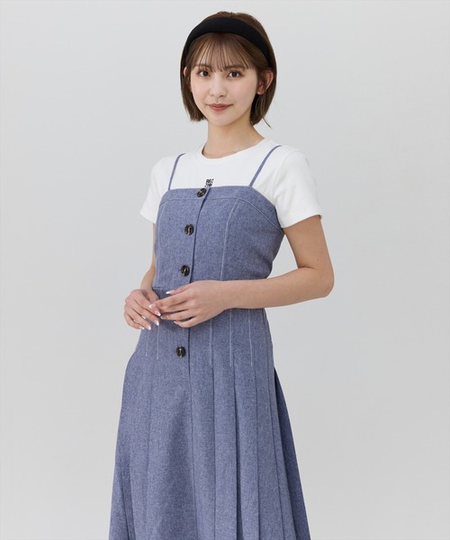 YOKANG♡綿ワンピース2WAY♡ソフトプリーツスカート付き REDYAZEL（レディアゼル） ワンピース 2wayプリーツジャンパー