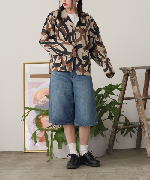 PENNEYS（ペニーズ） ミリタリージャケット モッズコート PRINTED