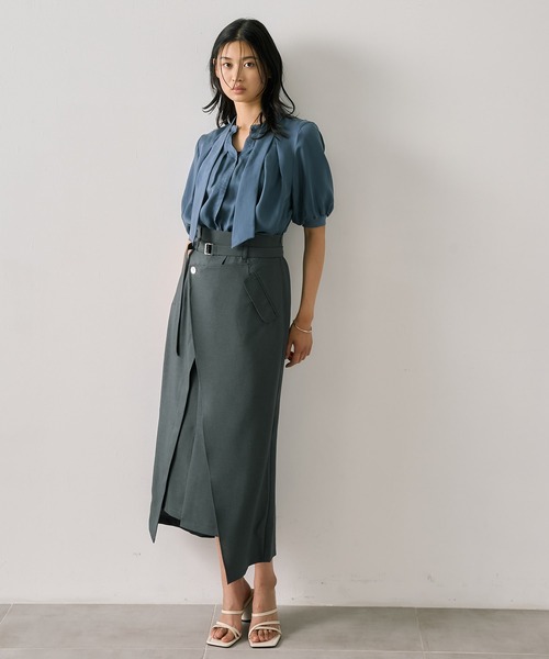 キュプラタックブラウス　UNITED TOKYO UNITED TOKYO（ユナイテッドトウキョウ） ブラウス シャツ キュプラ