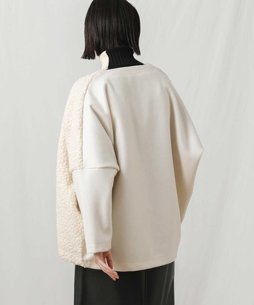 「malla」 ブルゾン FREE ホワイト レディース_画像8