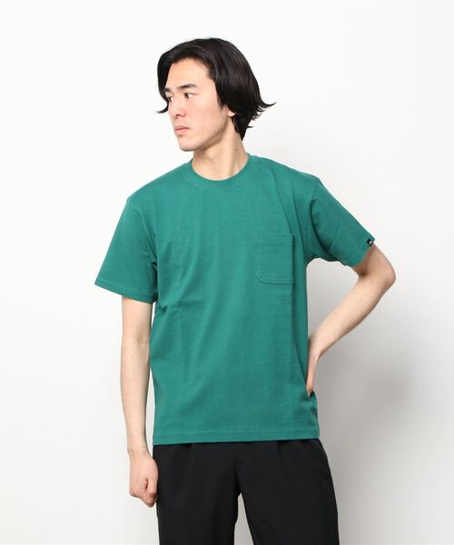 THE NORTH FACE グリーン Lサイズ THE NORTH FACE 「THE FACE」 半袖Tシャツ L グリーン メンズ