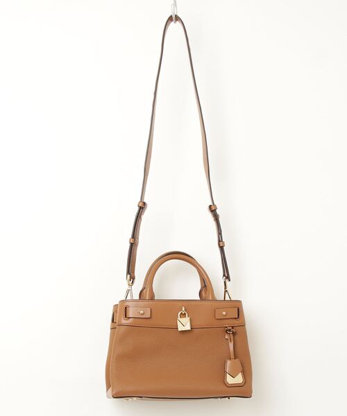 MICHAEL KORS ブラウン2WAYバッグ 中古・古着通販】MICHAEL KORS (マイケルコース) 2WAYバッグ