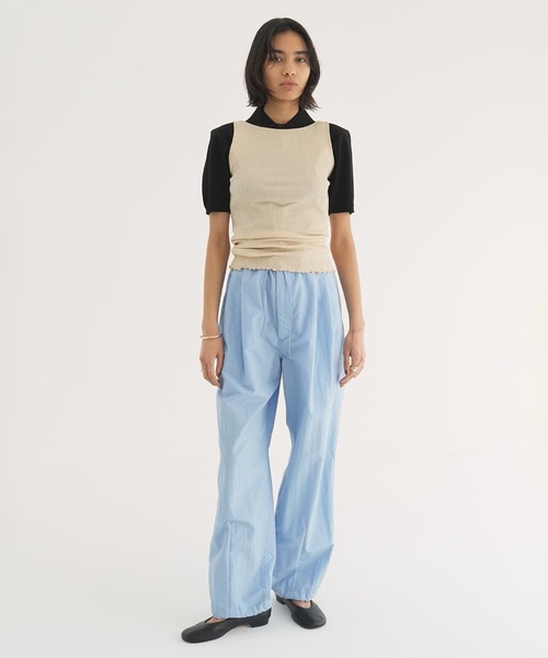 CLANE（クラネ） ワイドパンツ パンツ COTTON PARACHUTE PANTS