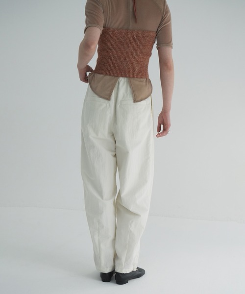 CLANE（クラネ） パンツ COTTON PARACHUTE PANTS レディース