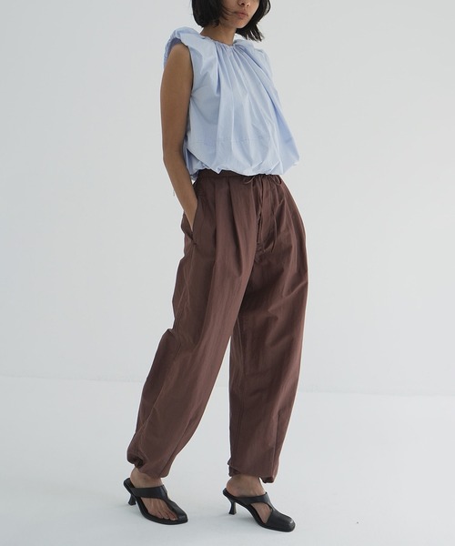 ⭐︎CLANE⭐︎値下げ中！！COTTON PARACHUTE PANTS CLANE（クラネ） ワイドパンツ パンツ COTTON PARACHUTE PANTS