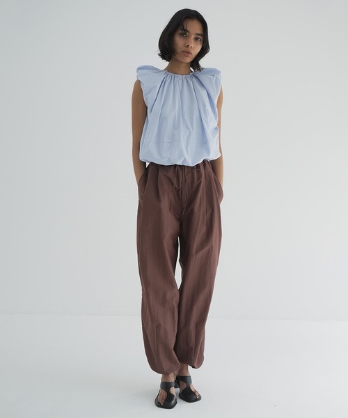 ⭐︎CLANE⭐︎値下げ中！！COTTON PARACHUTE PANTS CLANE（クラネ） ワイドパンツ パンツ COTTON PARACHUTE PANTS